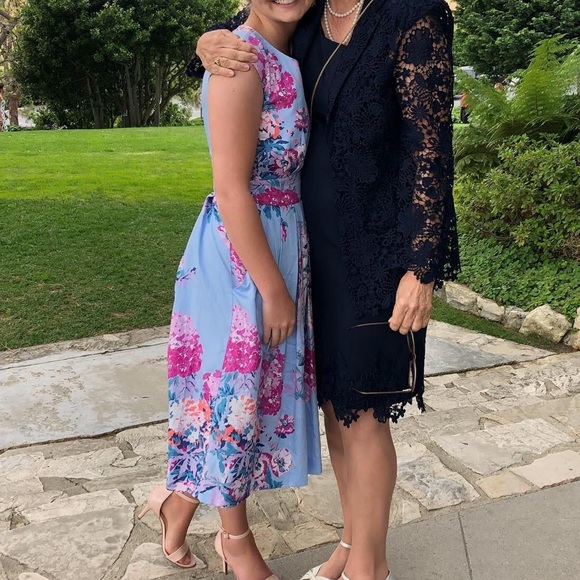 Fit and Flare Floral Dress - Picture 5 of 5